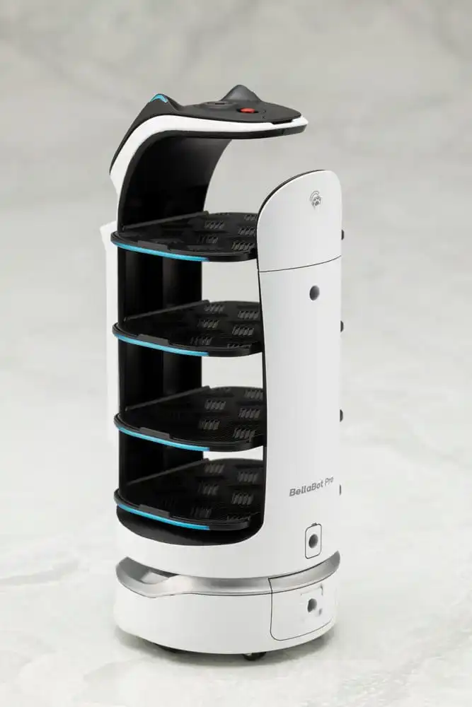 Pudu Robotics Plastic Model Kit Bellabot White Ver. 11 cm